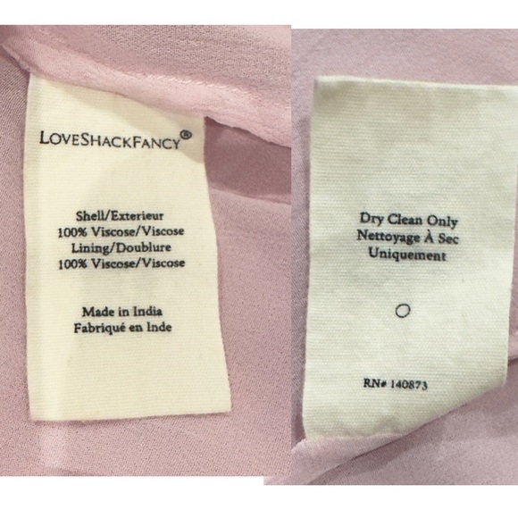 LOVESHACKFANCY Belinda Smocked A-Line Swing Long Sleeve Button-down Mini Dress - Picture 15 of 15